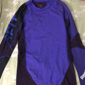 Reebok CrossFit purple shirt.